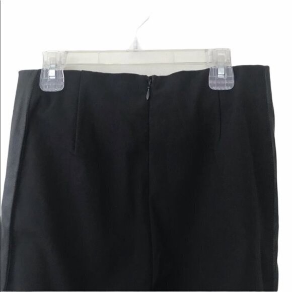 Rag & Bone Black Dani Pants with Leather Side Stripe $395 NWT Size 6 - Picture 5 of 9